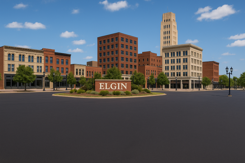 Elgin, IL paving contractor