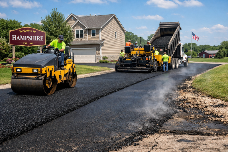 Hampshire IL paving contractors